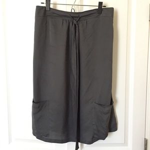 Anthropologie Odille Silk Skirt